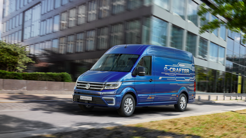 Illustration for article titled Volkswagen's e-Crafter Is A Super-Slow Electric Cargo Van That's Not A Dirty Diesel